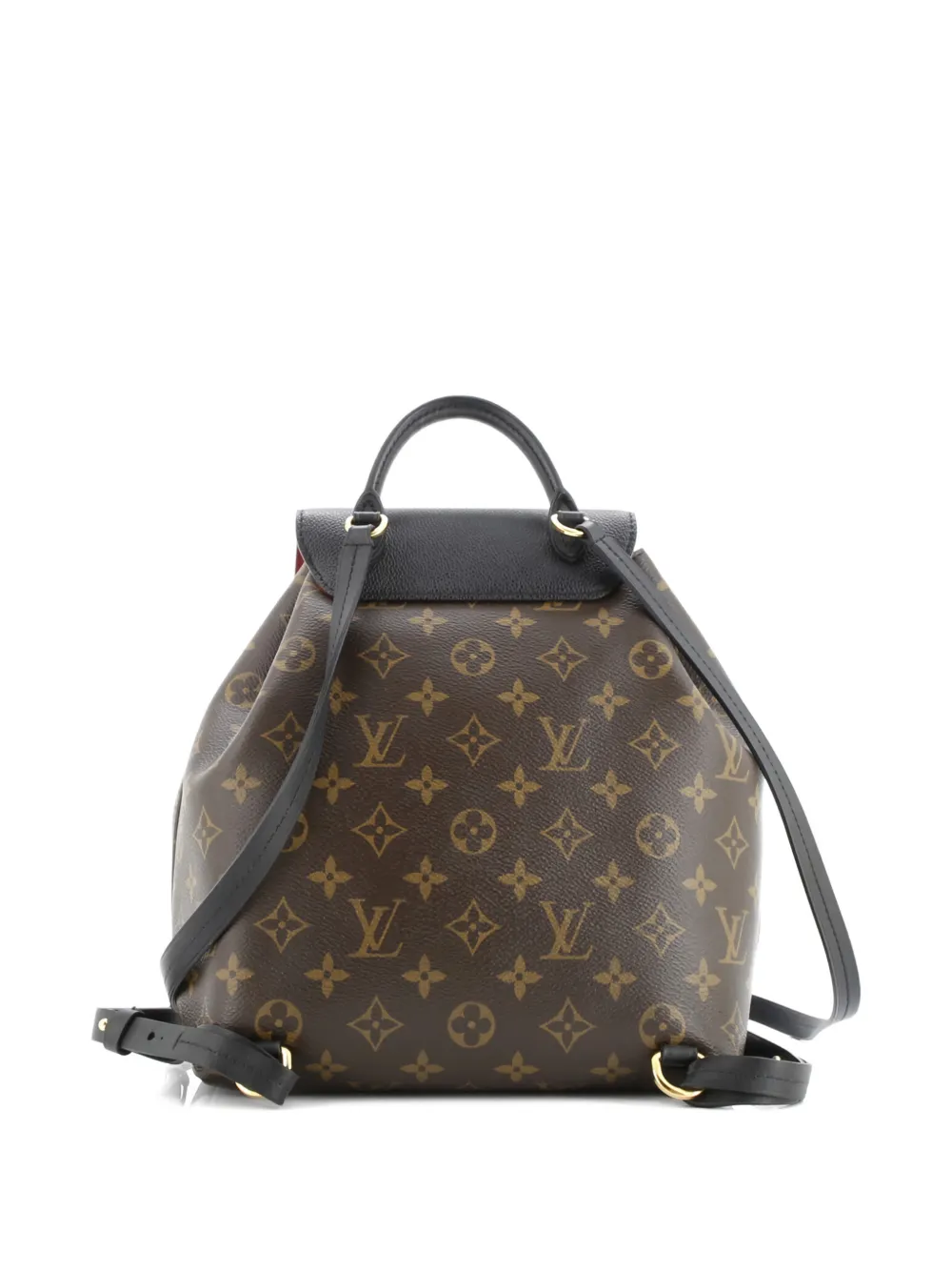 Louis Vuitton Pre-Owned Montsouris NM Monogram Canvas with Leather PM backpack | Pre-Owned | Image 2