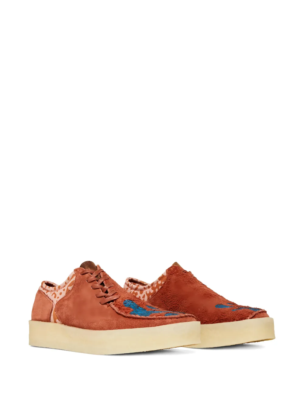 Clarks Originals x Salehe Bembury derby veterschoenen Oranje