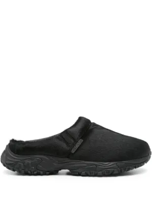 Dr. Martens Zebzag Suede Mules | Black | FARFETCH ZA