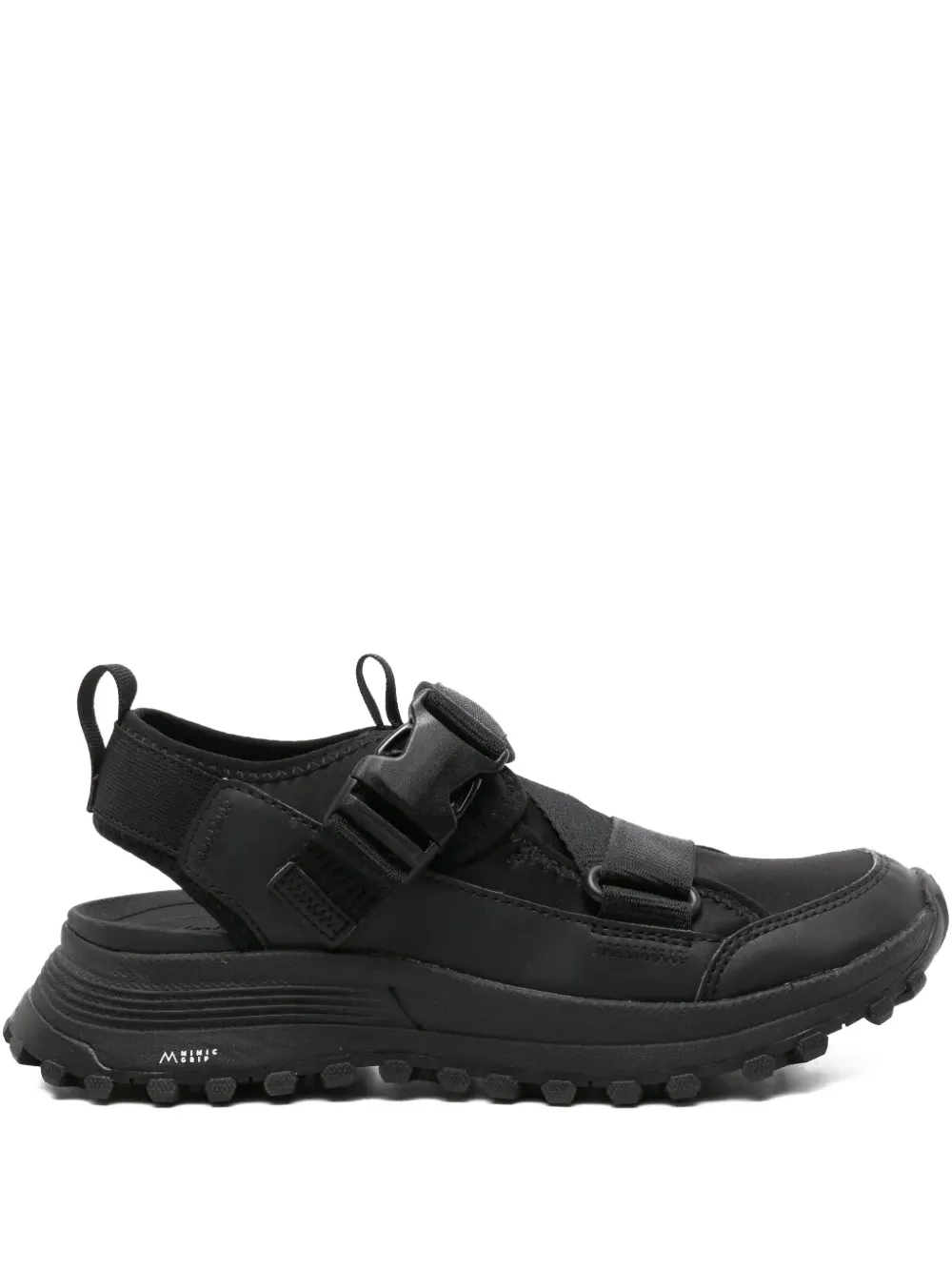 Clarks Originals Atl Trek Buckle Strap Mule In Black