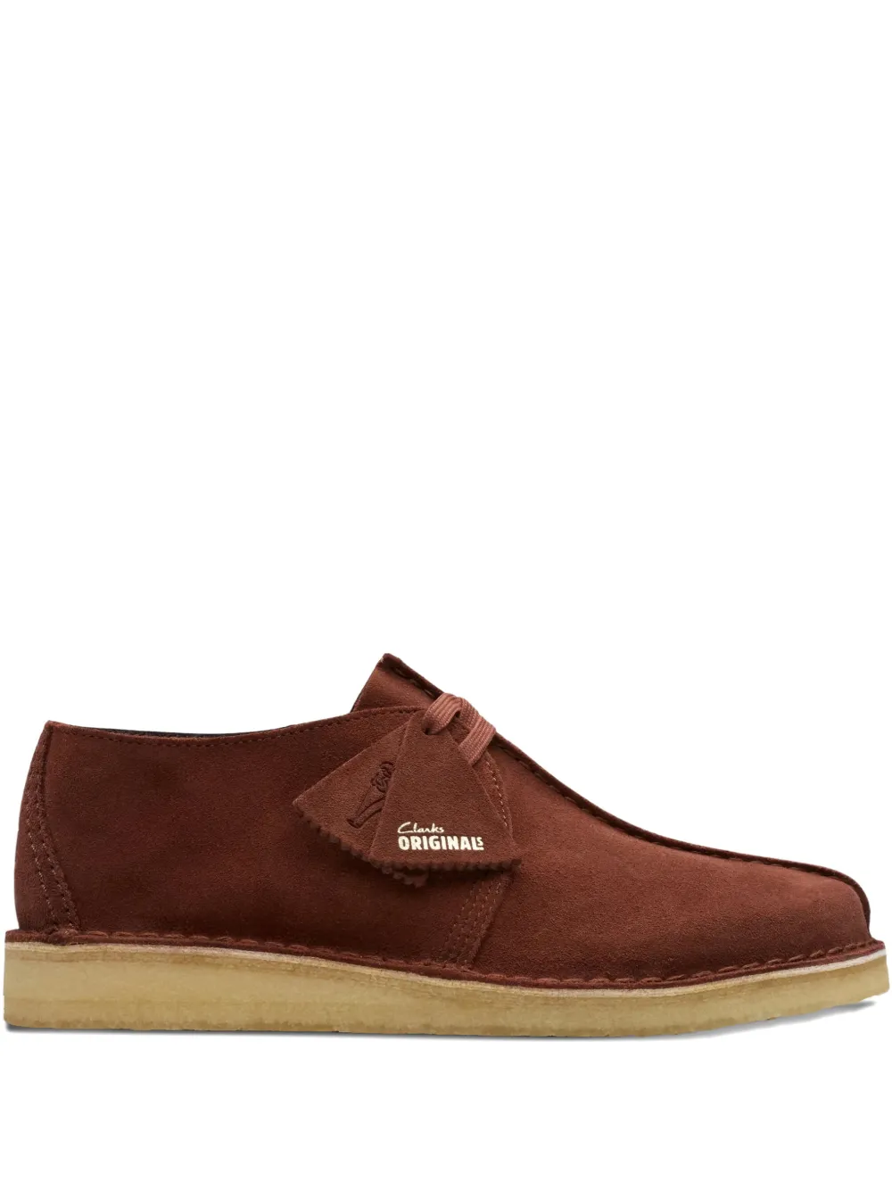 Clarks Originals lace-up desert boots - Braun