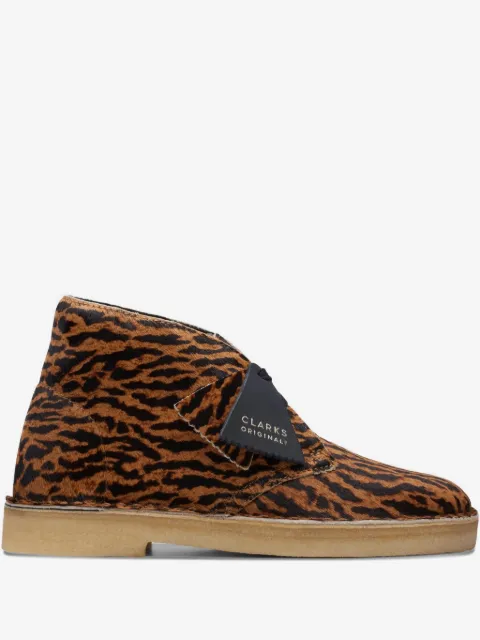 Clarks Originals bottines effet écaille de tortue
