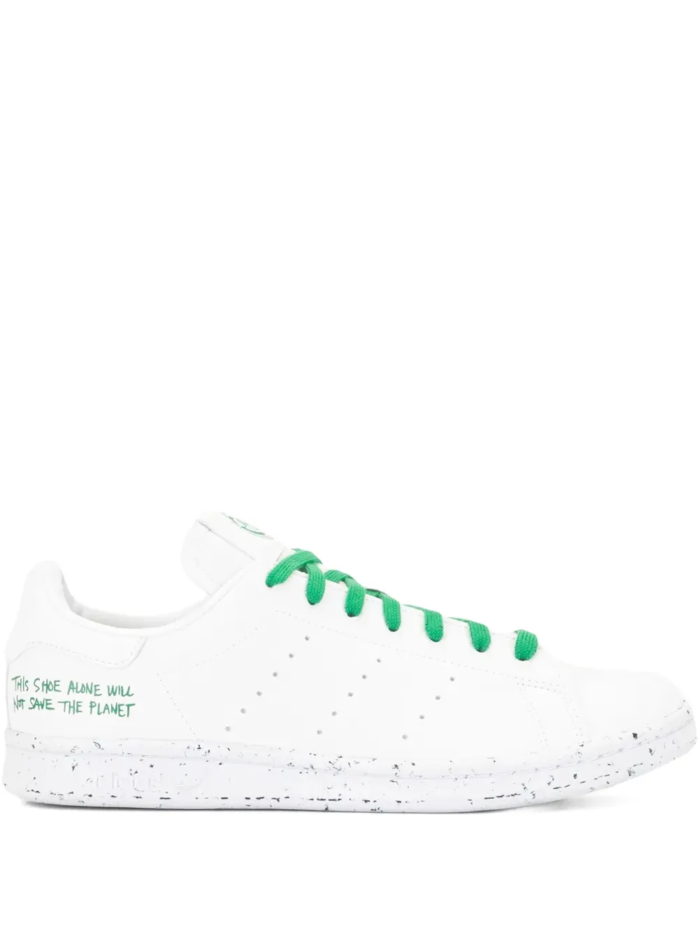 Adidas Stan Smith perforated-detail sneakers Wit