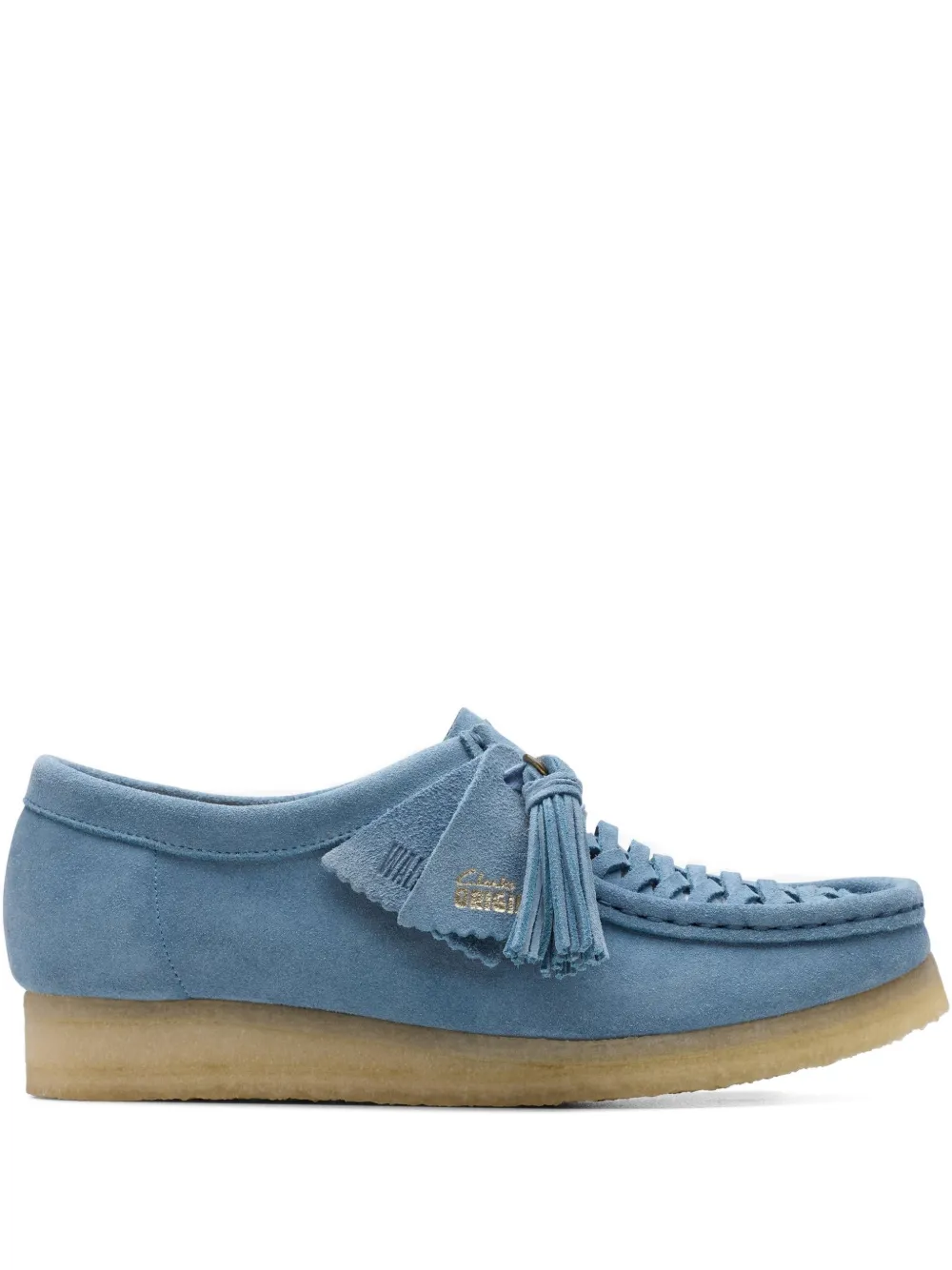 Clarks Originals Wallabee Weave derdy shoes - Blu
