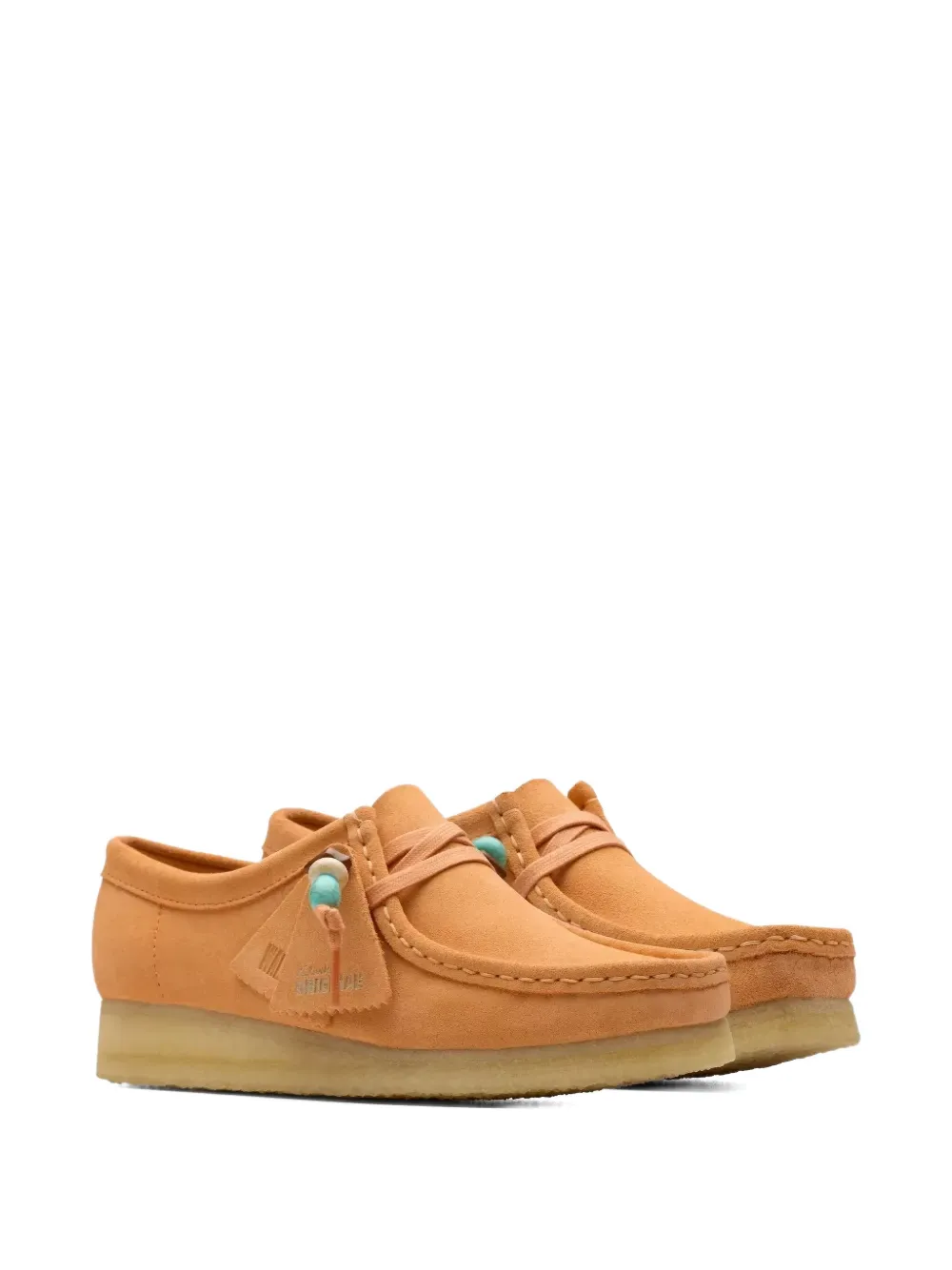 Clarks Originals Wallabee sandalen met kwastje Oranje