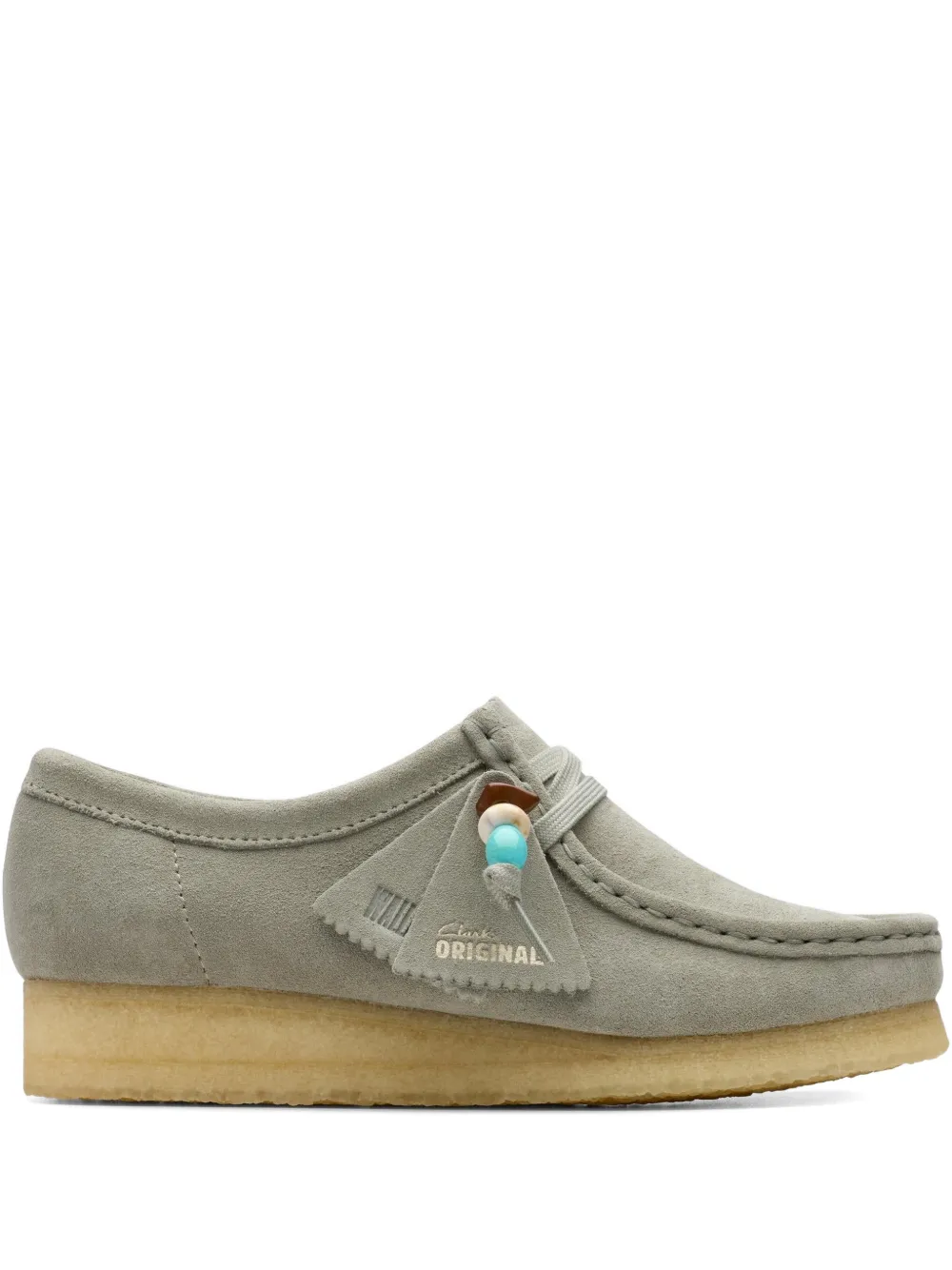 Clarks Originals wallabee suede sandals - Verde