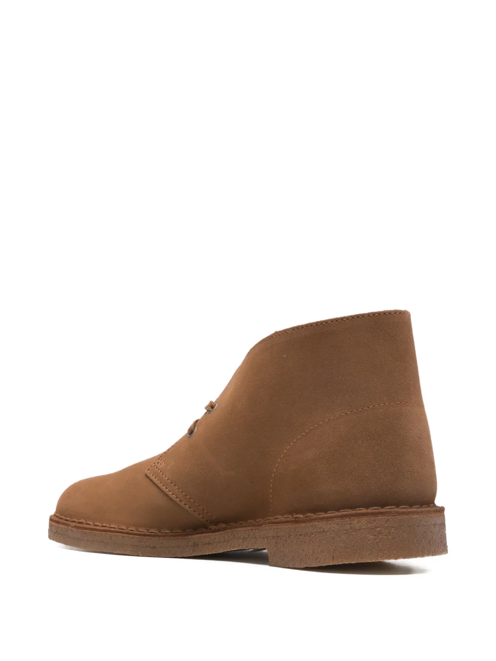 Clarks Originals Suède desert boots Bruin