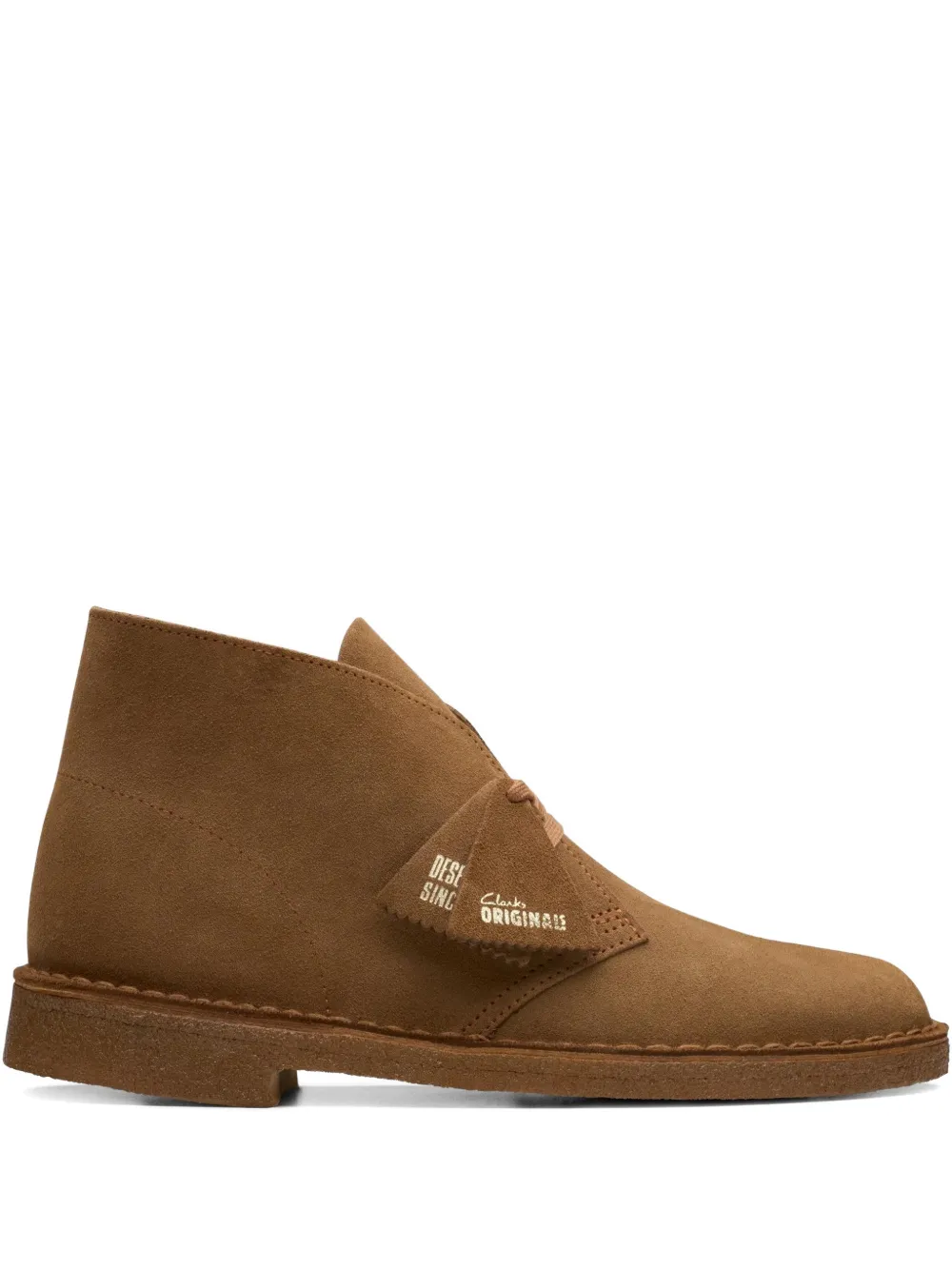 Clarks Originals suede desert boots - Marrone