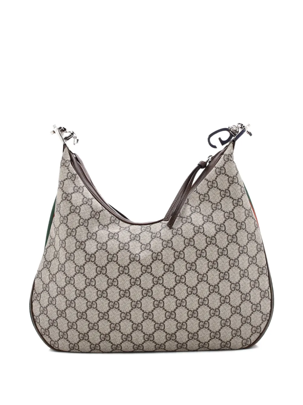 Gucci Pre-Owned Attache Shoulder Bag GG Coated Canvas Medium hobo bag - Marrone