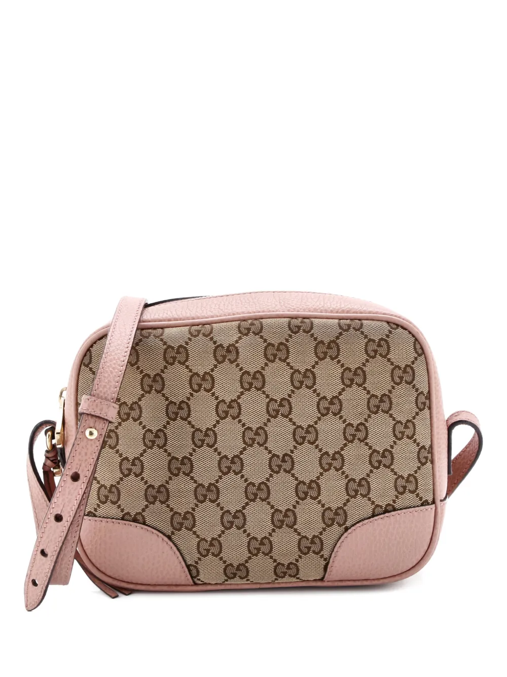 Gucci Pre-Owned Bree Disco GG Canvas with Leather Mini crossbody bag - Rosa