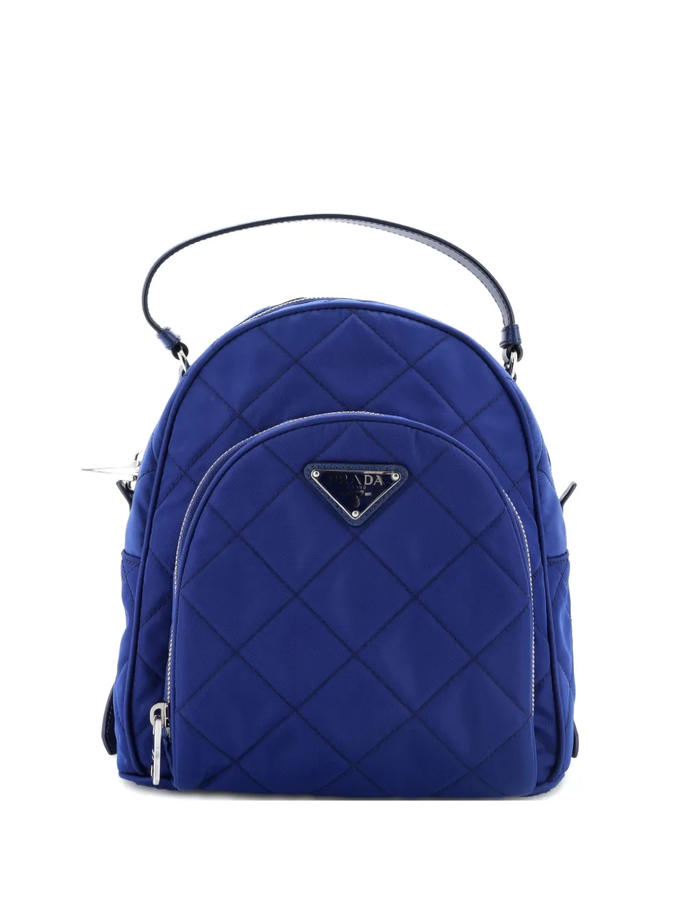Prada Pre-Owned Zaino Quilted Tessuto backpack | azul | Image 1