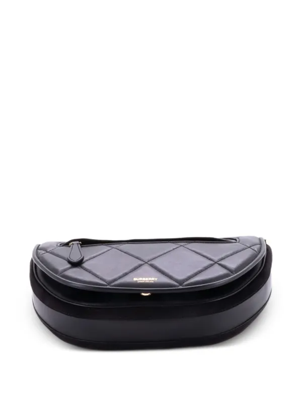 Burberry Pre-Owned オリンピア ショルダーバッグ S | ブラック