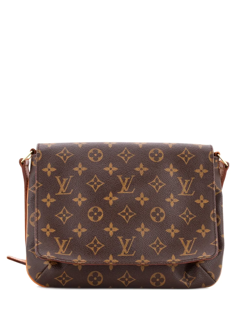 Louis Vuitton Pre-Owned Musette Tango Handbag Monogram Canvas shoulder bag - Marrone