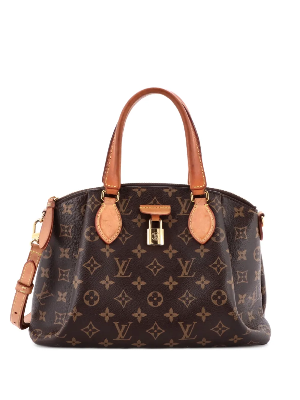 Louis Vuitton Pre-Owned Rivoli Handbag Monogram Canvas PM satchel - Marrone