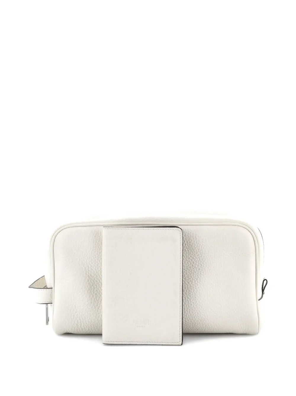 Fendi Pre-Owned Travel Kit Leather pouch - Bianco