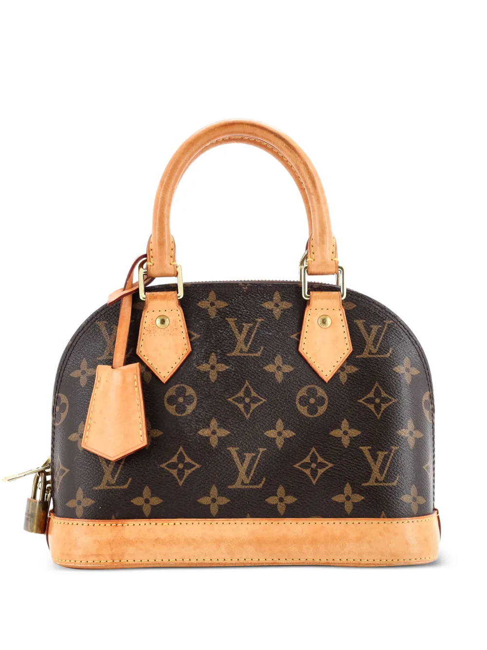 Louis Vuitton Pre-Owned Alma Handbag Monogram Canvas BB crossbody bag - Marrone