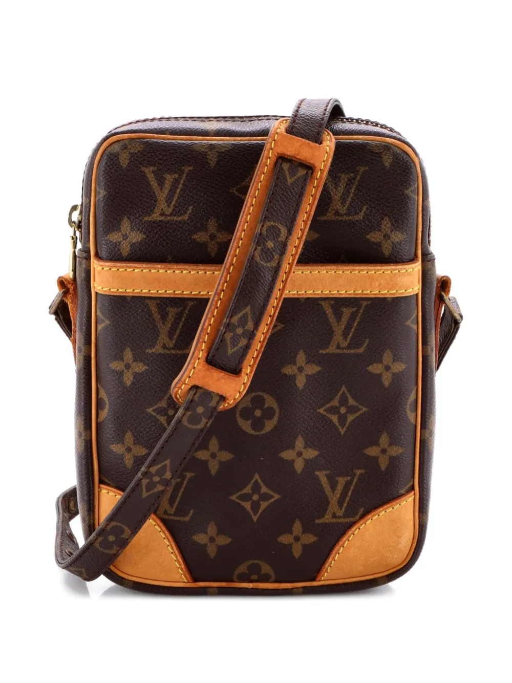 Louis Vuitton Pre-Owned Danube Handbag Monogram Canvas crossbody bag - Marrone