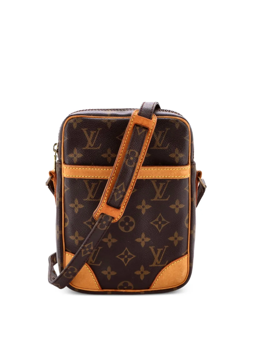 Louis Vuitton Pre-Owned Danube Handbag Monogram Canvas crossbody bag - Marrone
