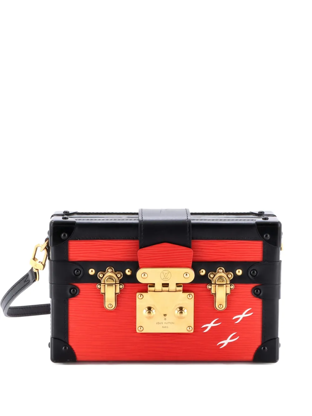 Louis Vuitton Pre-Owned Petite Malle Handbag Epi Leather clutch bag - Nero