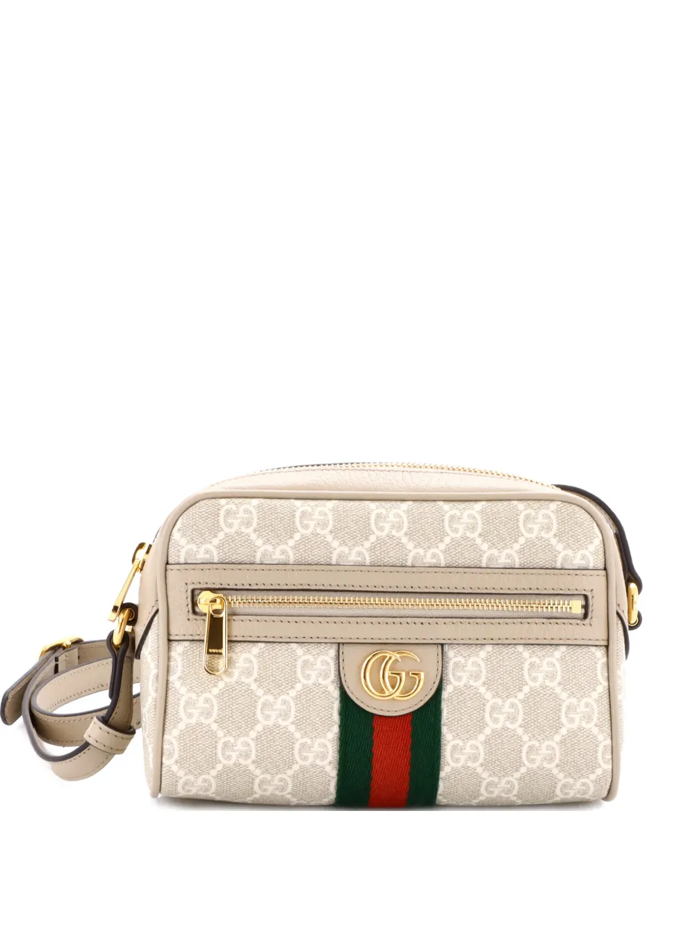 Gucci Pre-Owned Ophidia Shoulder Bag NM GG Coated Canvas Mini crossbody bag - Toni neutri