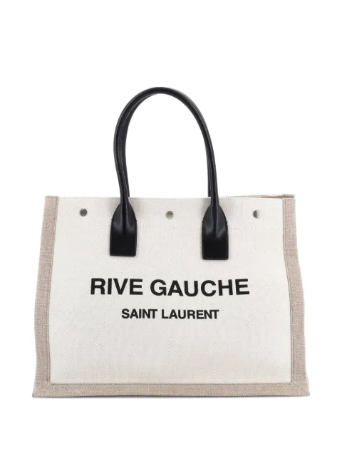 Saint Laurent Pre-Owned Rive Gauche Shopper Canvas Small tote bag