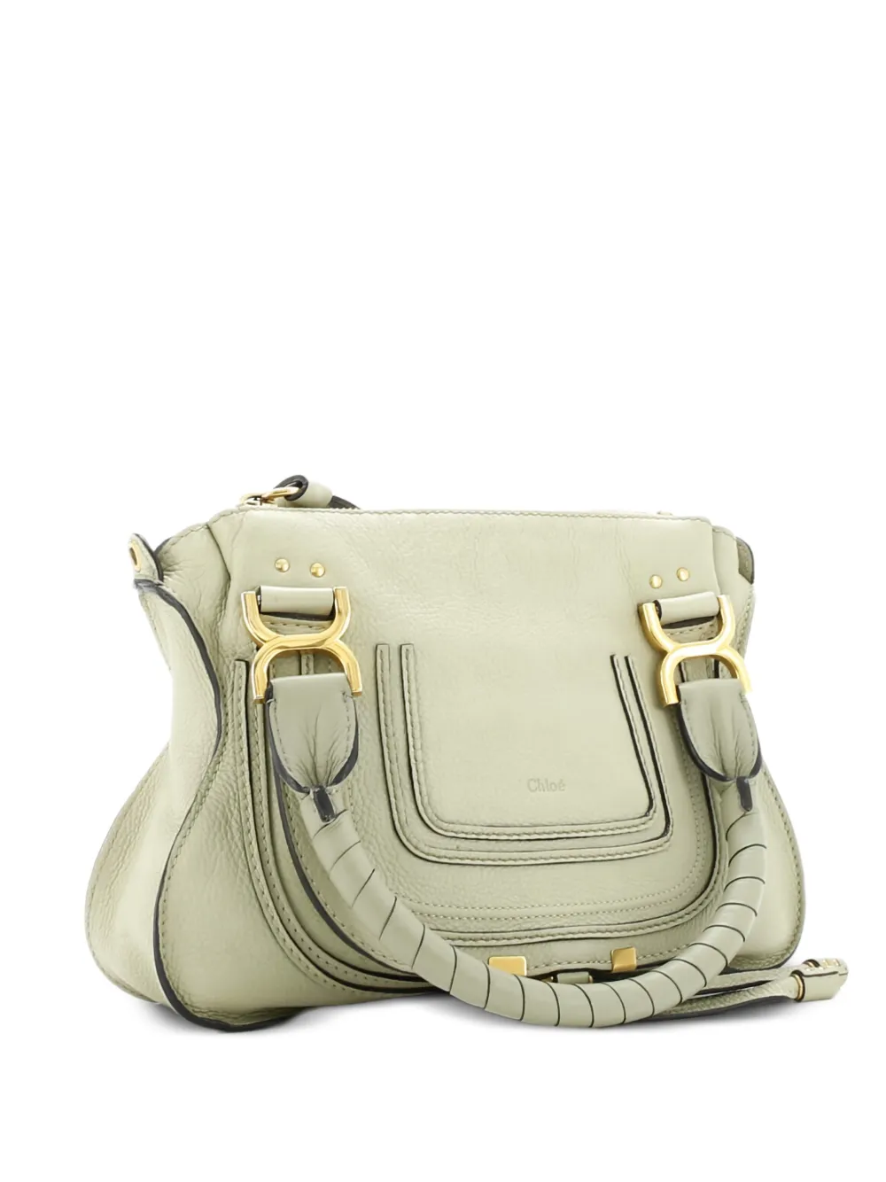 Chloé Pre-Owned Marcie Leather Small satchel - Grün