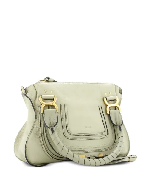 Chloé Pre-Owned bolsa satchel Marcie Leather Small