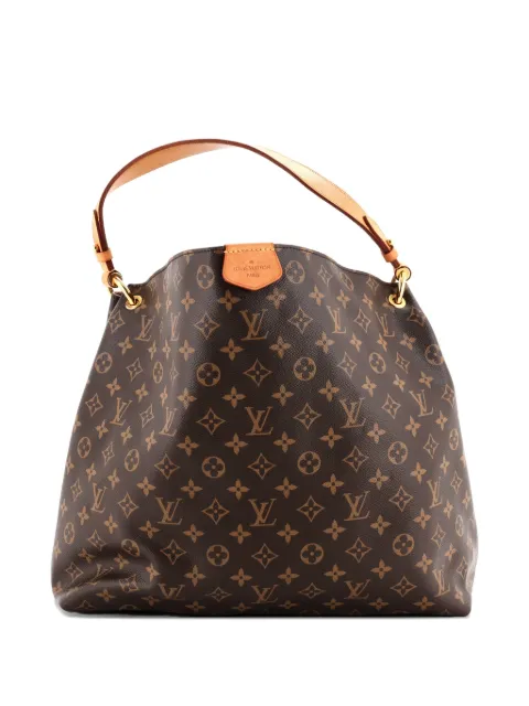 Louis Vuitton Pre-Owned Graceful Handbag Monogram Canvas MM hobo bag