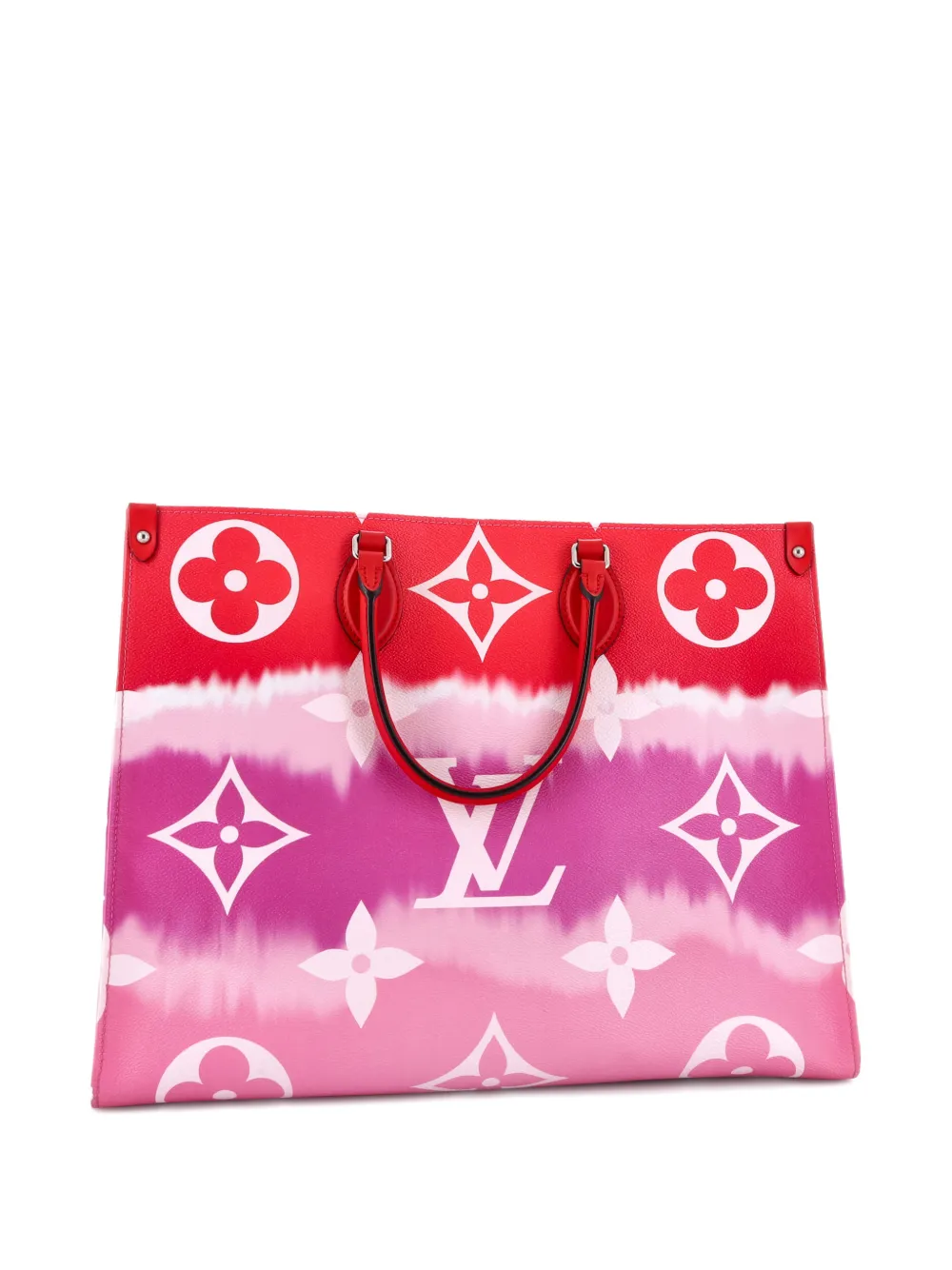 Pre-owned Louis Vuitton Onthego Limited Edition Escale Monogram Giant Gm Tote Bag In Multi