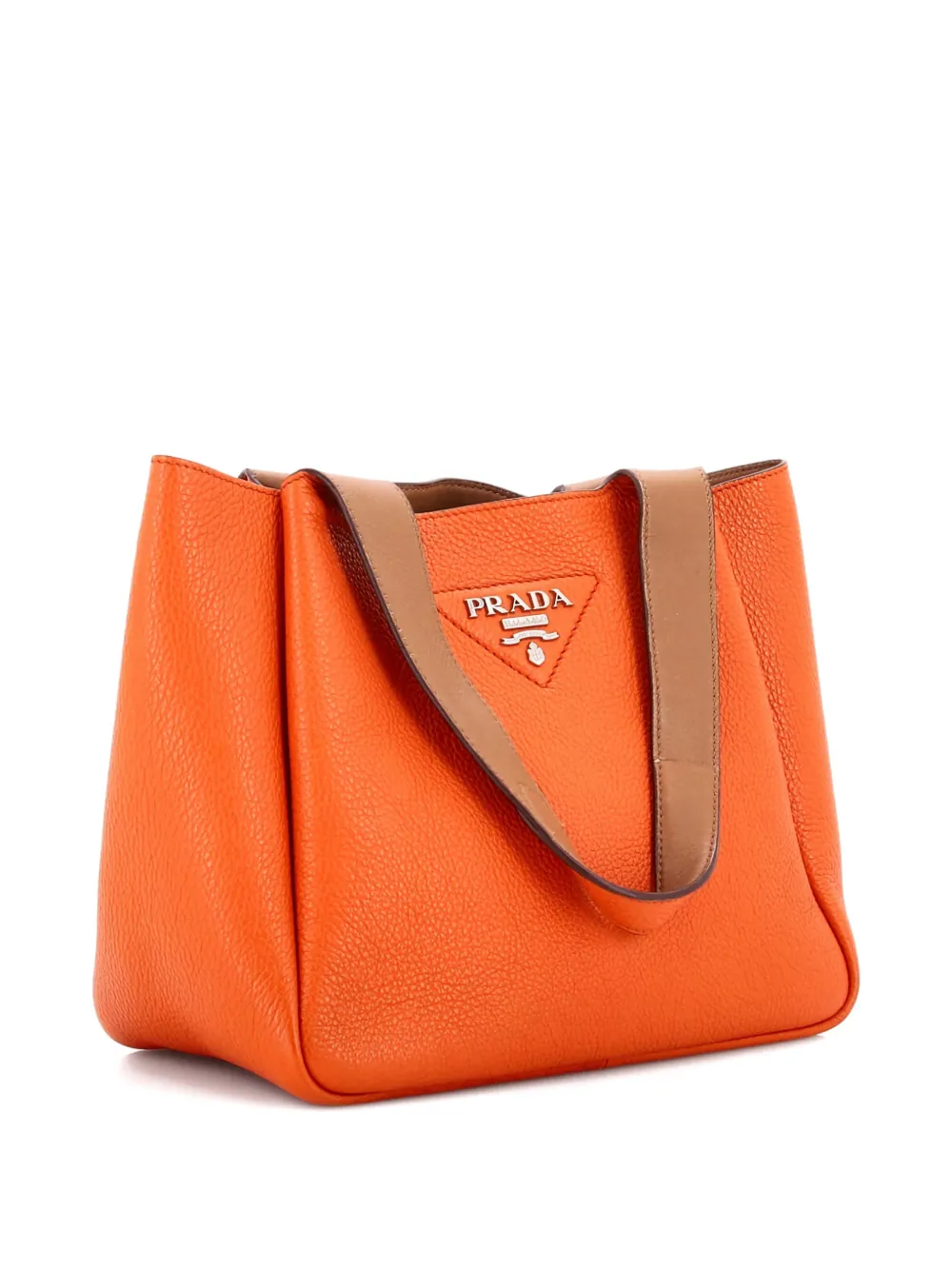 Prada Pre-Owned Flou Dynamique Open Vitello Daino Small tote bag | Pre-Owned | Image 2