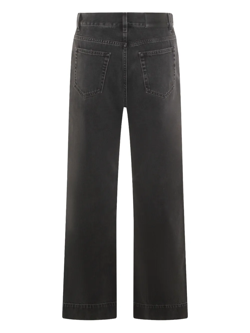 Chloé patch-pocket jeans - Zwart
