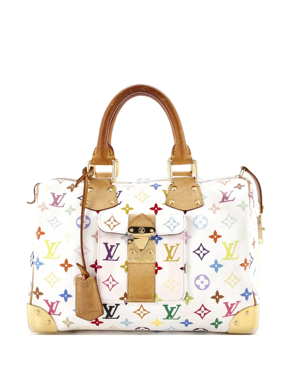 Louis Vuitton Pre-Owned Speedy Handbag Monogram Multicolor 30 satchel - Multicolore
