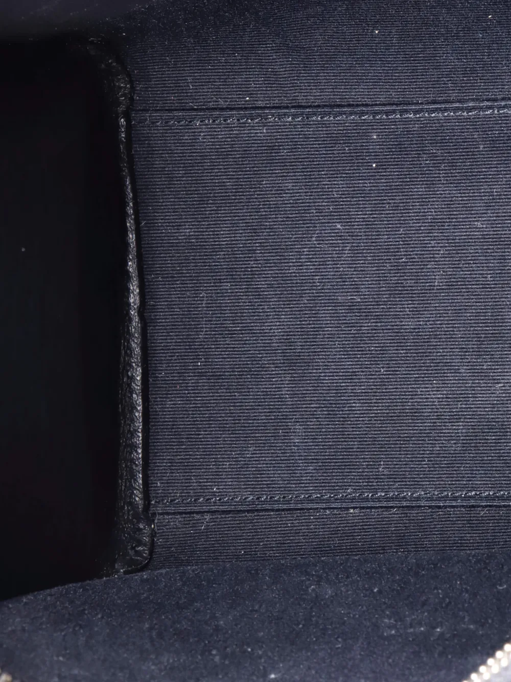 Pre-owned Saint Laurent Uptown Crocodile Embossed Leather Small Tote Bag In Black