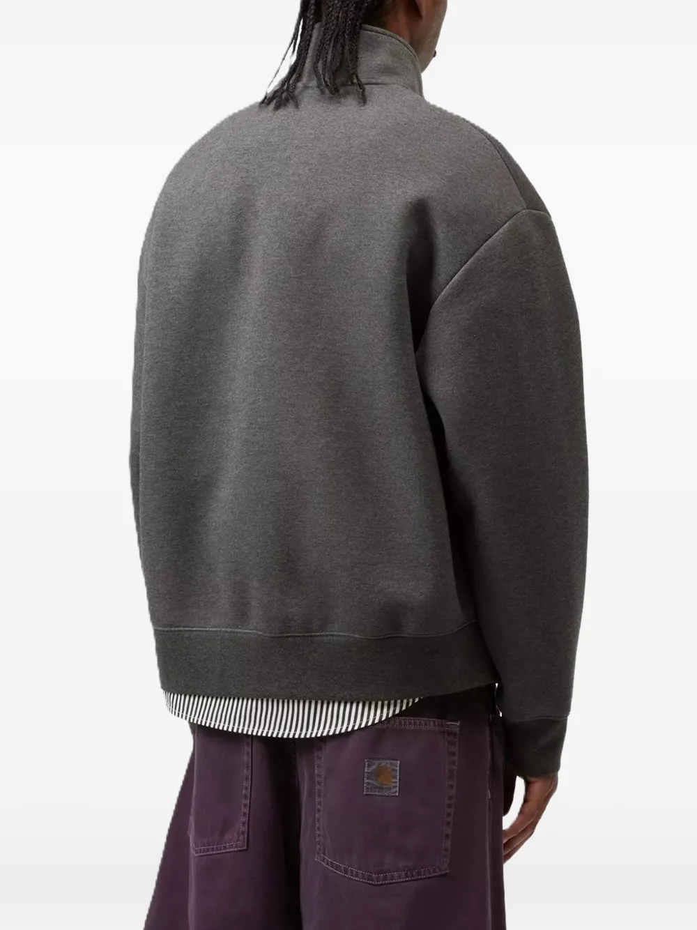 Carhartt WIP Alda jack met ritssluiting Grijs