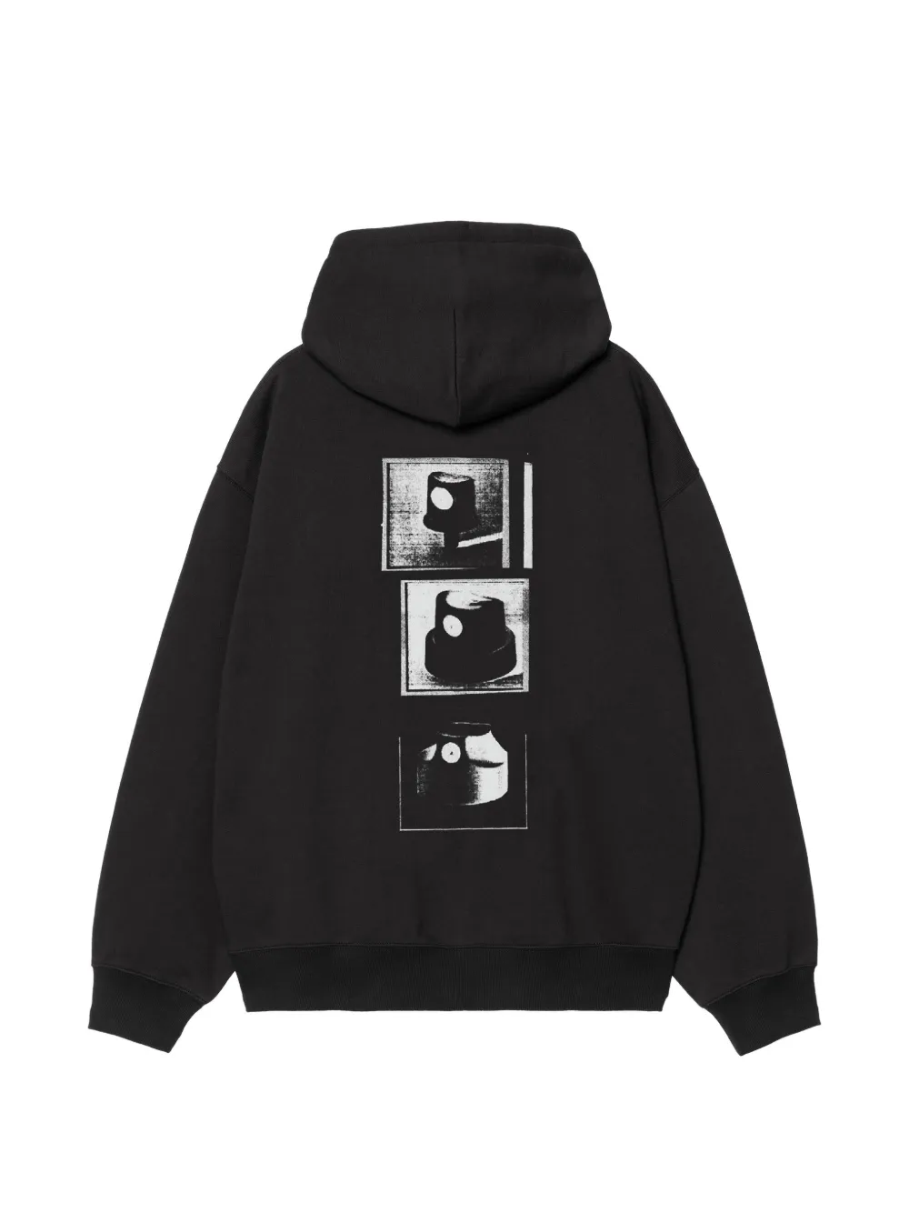 Carhartt WIP Hoodie met print Zwart