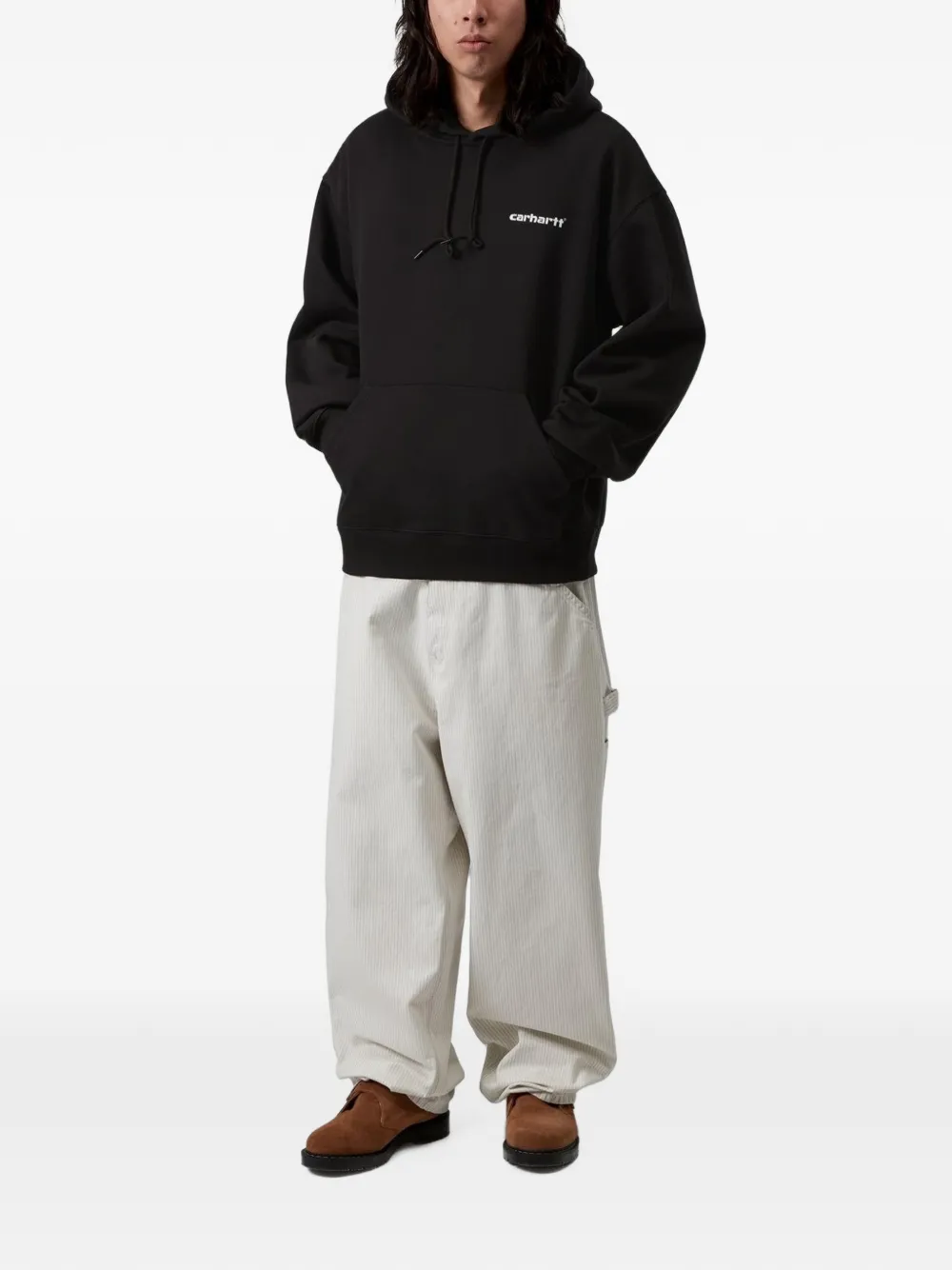 Carhartt WIP Hoodie met print Zwart
