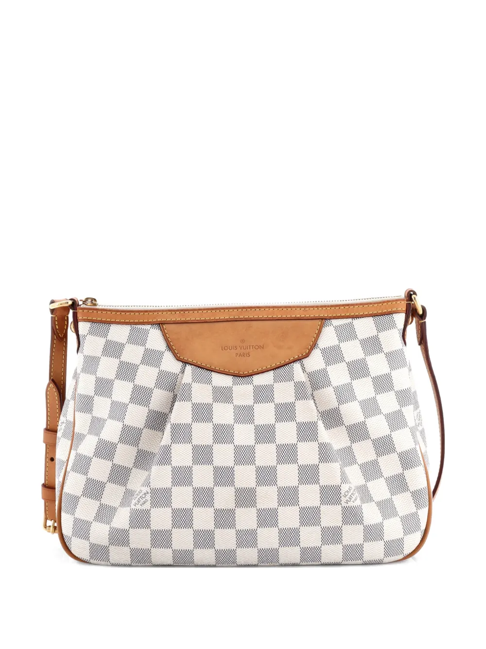 Louis Vuitton Pre-Owned Siracusa Handbag Damier PM crossbody bag - Bianco