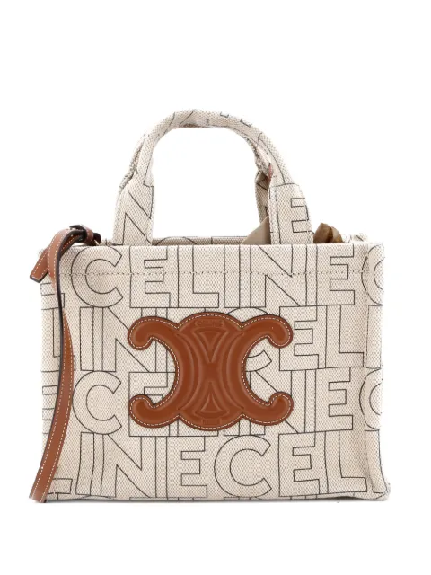 Celine Pre-Owned tote Cabas Thais Triomphe Printed Canvas Small