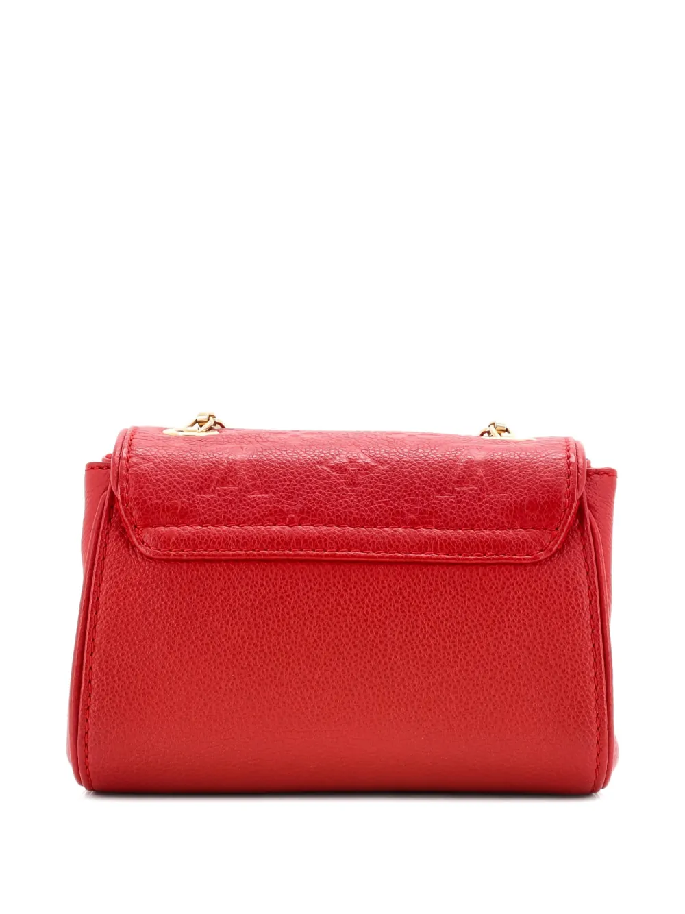 Pre-owned Louis Vuitton Saint Germain Handbag Monogram Empreinte Leather Bb Crossbody Bag In Red