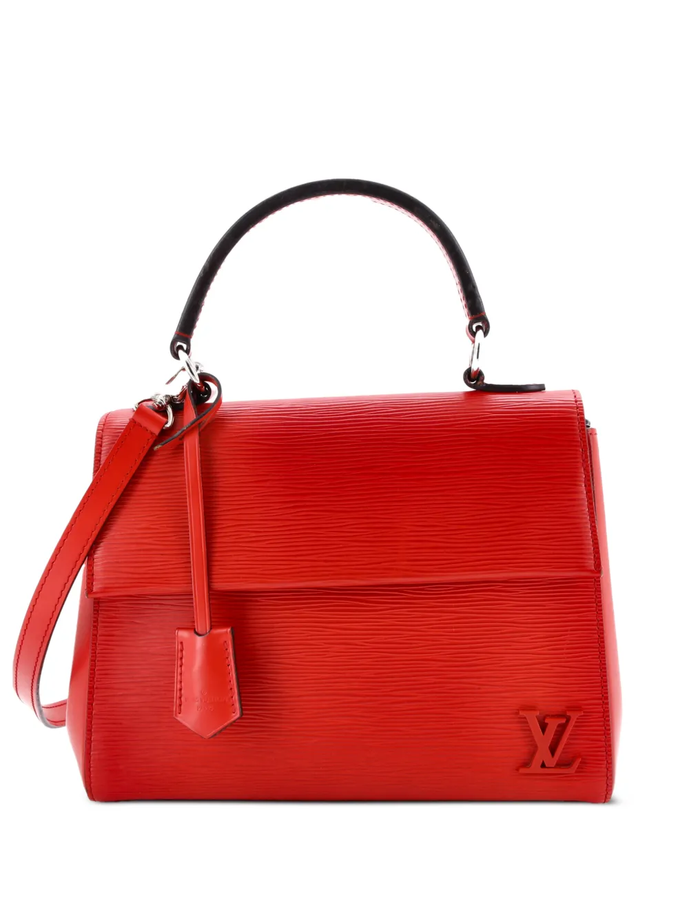 Louis Vuitton Pre-Owned Cluny Top Handle Bag Epi Leather BB satchel - Red