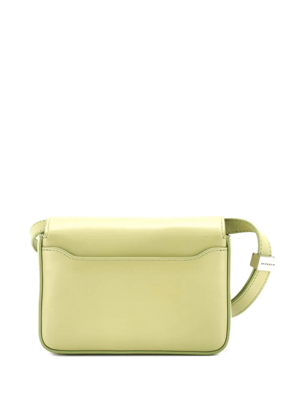 Pre-owned Givenchy 4g Leather Small Shoulder Bag In Green
