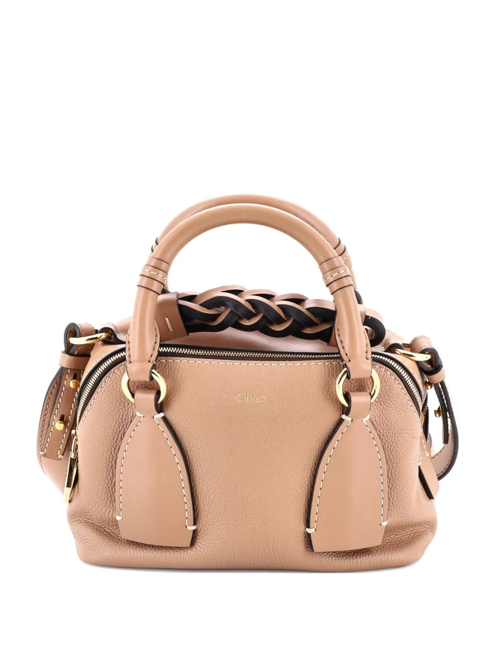 Chloé Pre-Owned Daria Bag Leather Small shoulder bag - Marrone