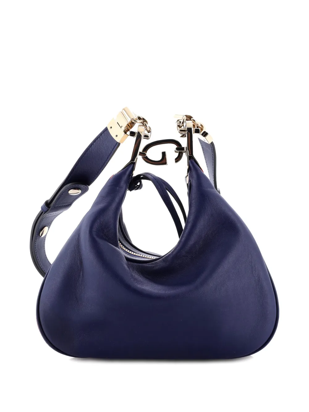 Gucci Pre-Owned Attache Shoulder Bag Leather Small crossbody bag - Blu