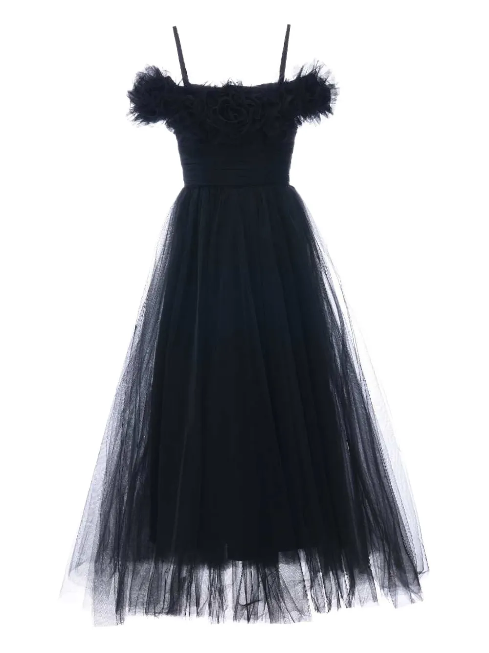 Tulleen tulle dress - Nero