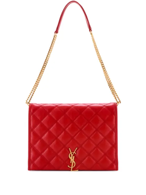 Saint Laurent Pre-Owned Becky Quilted Leather Small shoulder bag