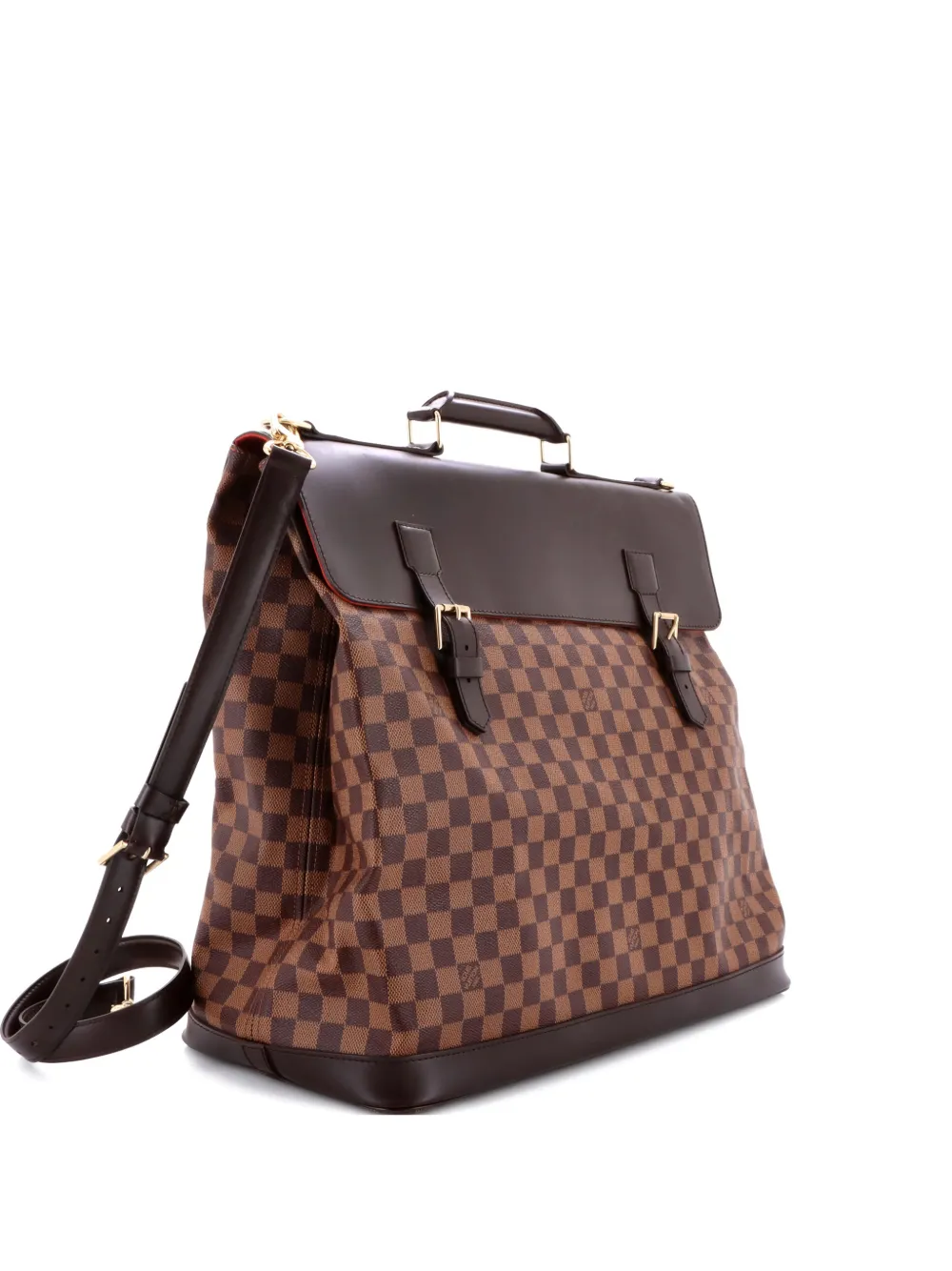 Louis Vuitton Pre-Owned West End Handbag Damier GM satchel - Marrone