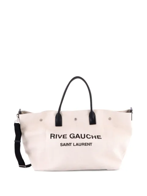 Saint Laurent Pre-Owned Rive Gauche Shopper Canvas Maxi tote bag