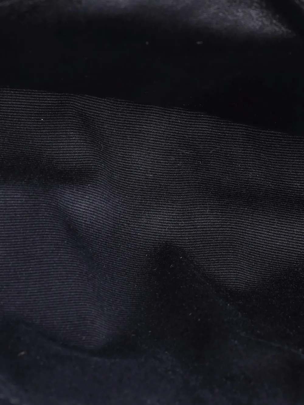 SAINT LAURENT Pre-owned Classic Monogram College Bag Matelasse Chevron Leather Medium Crossbody Bag In Black