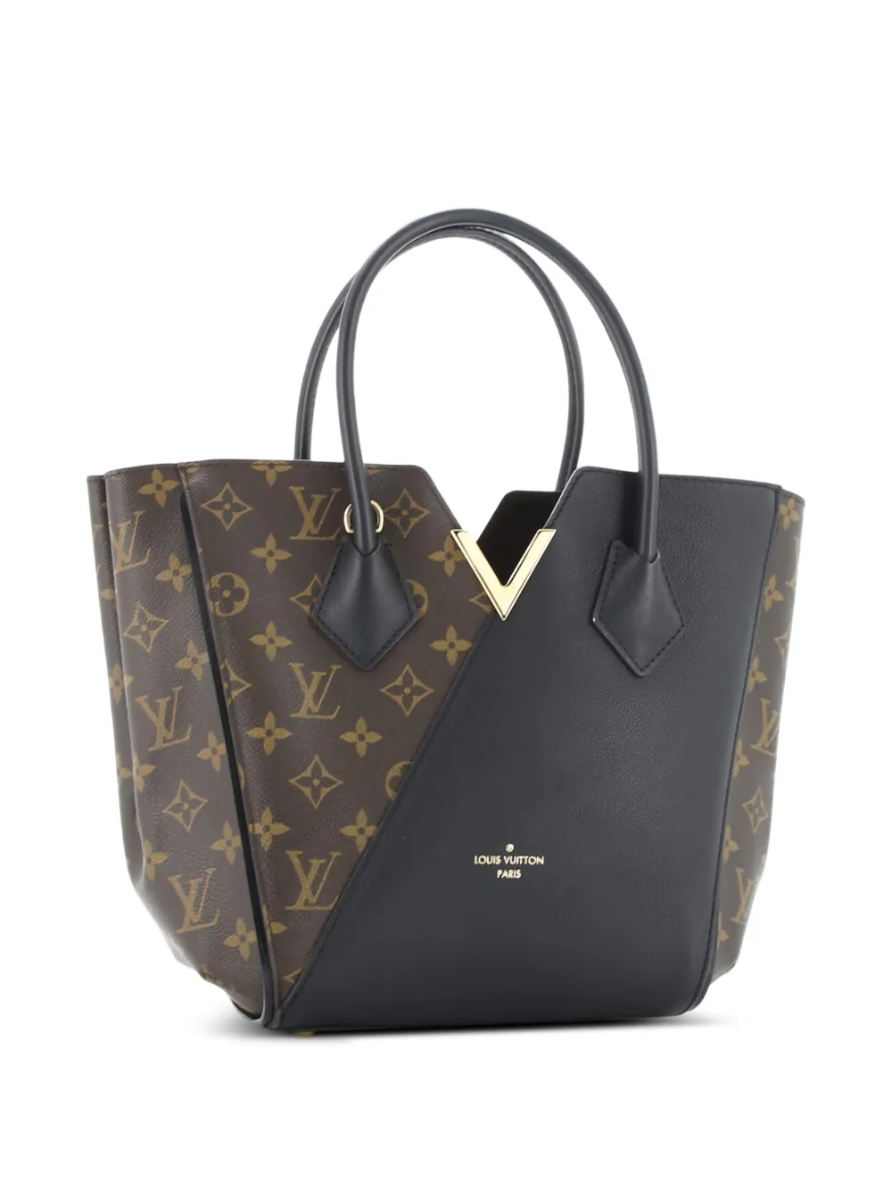 Louis Vuitton Pre-Owned Kimono Handbag Monogram Canvas and Leather PM tote bag - Nero