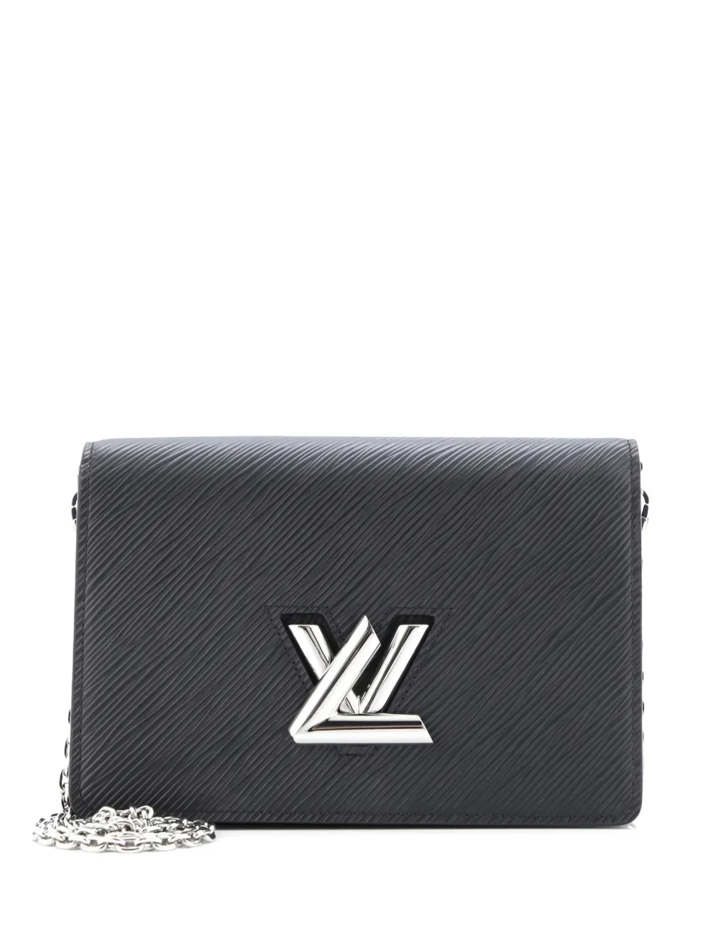 Louis Vuitton Pre-Owned Twist Belt Wallet on Chain Epi Leather crossbody bag - Nero